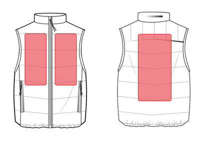 HKM Kids Cuddle Heating Vest (No Battery)