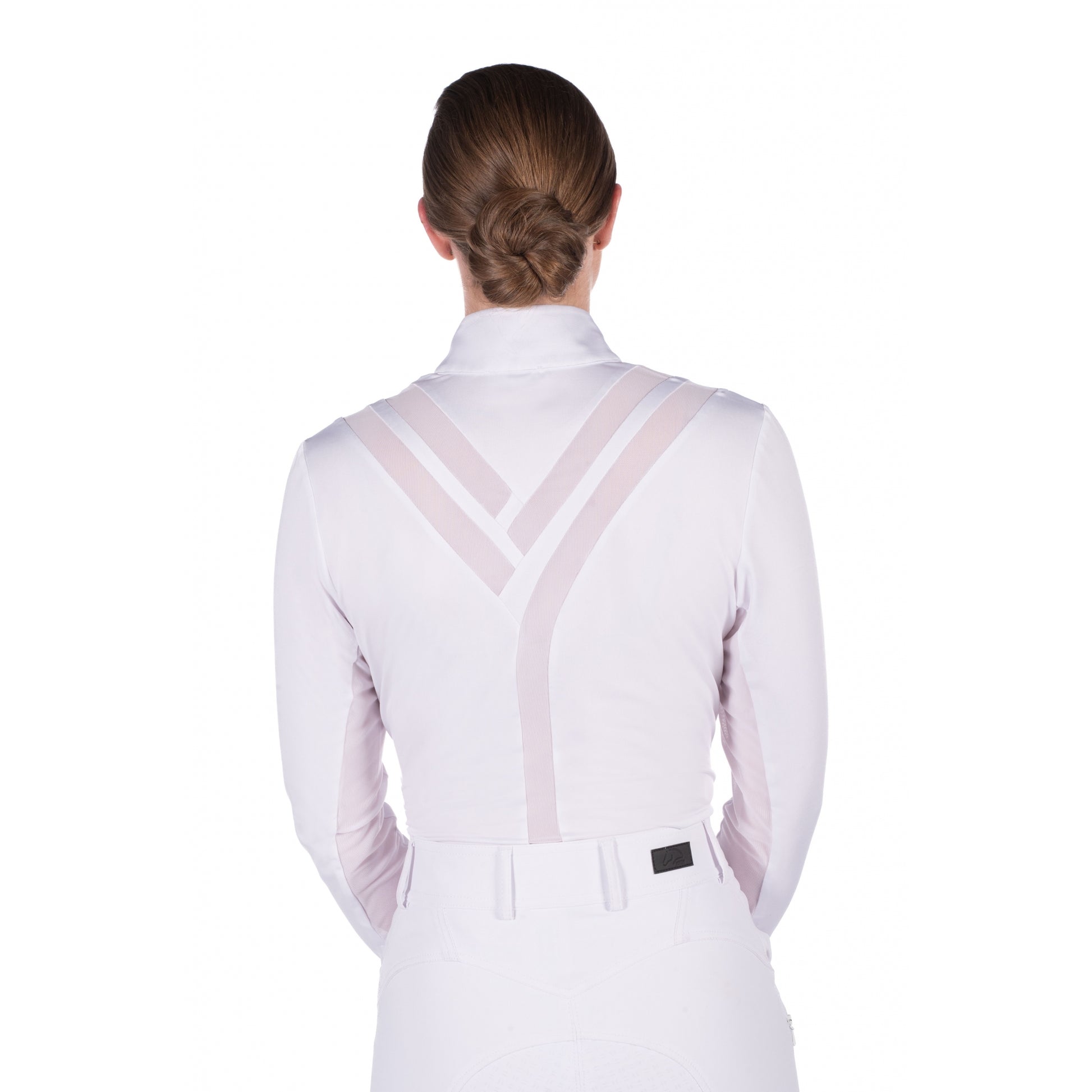 HKM Ladies Hunter Long Sleeve Competition Shirt