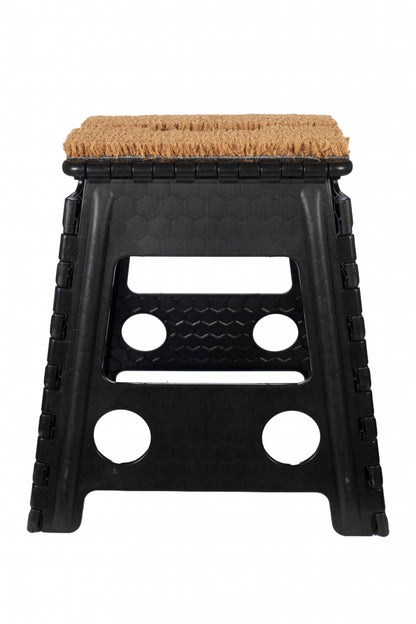 HKM Folding Stool With Doormat
