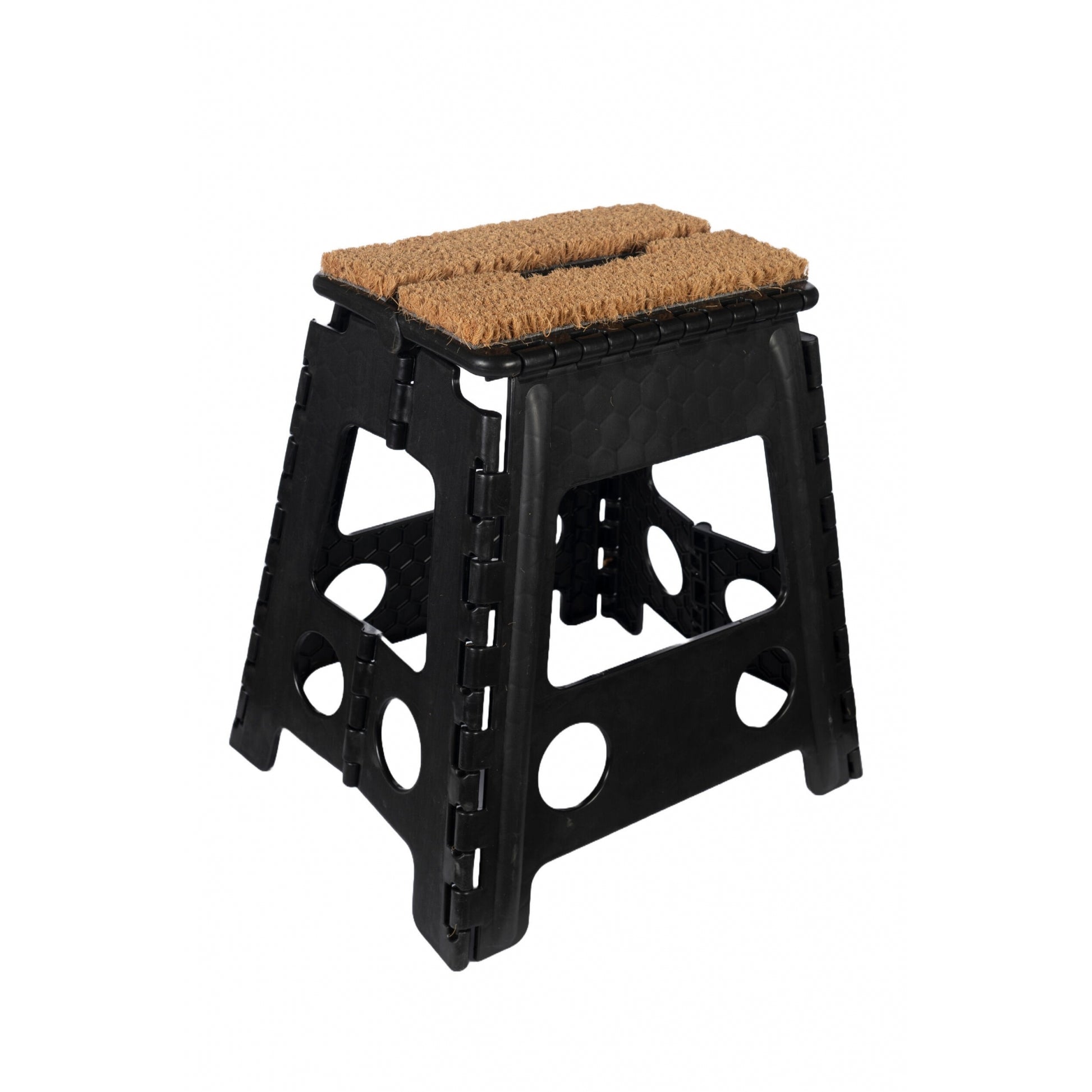 HKM Folding Stool With Doormat