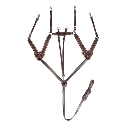 HKM Breastplate/Martingale With Lambswool