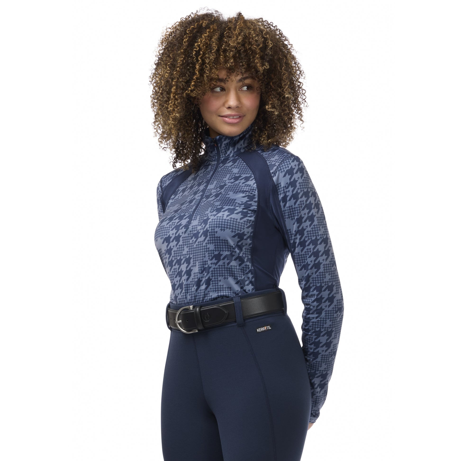 Kerrits Traverse Quarter Zip Fleece Tech Top