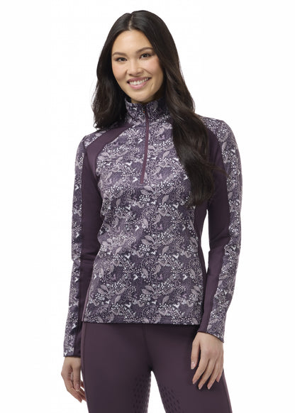 Kerrits Traverse Quarter Zip Fleece Tech Top