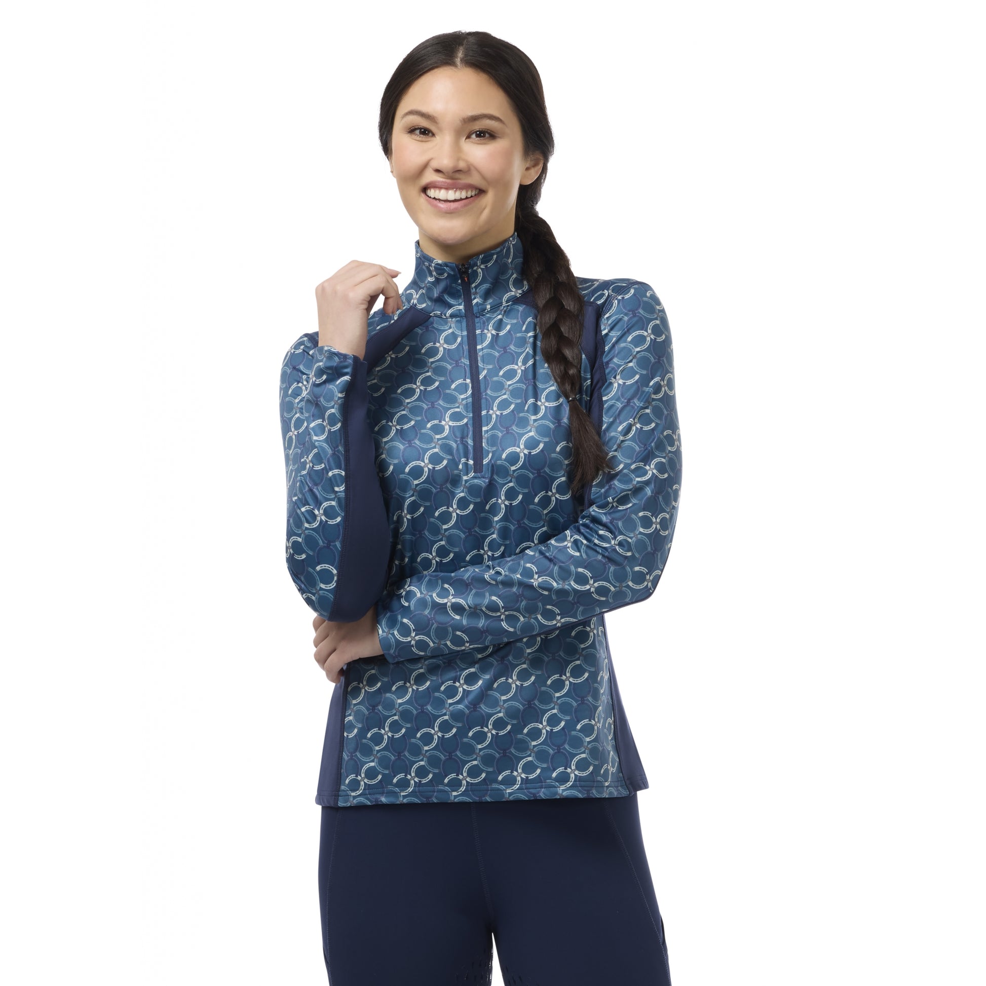 Kerrits Traverse Quarter Zip Fleece Tech Top