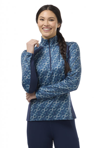 Kerrits Traverse Quarter Zip Fleece Tech Top
