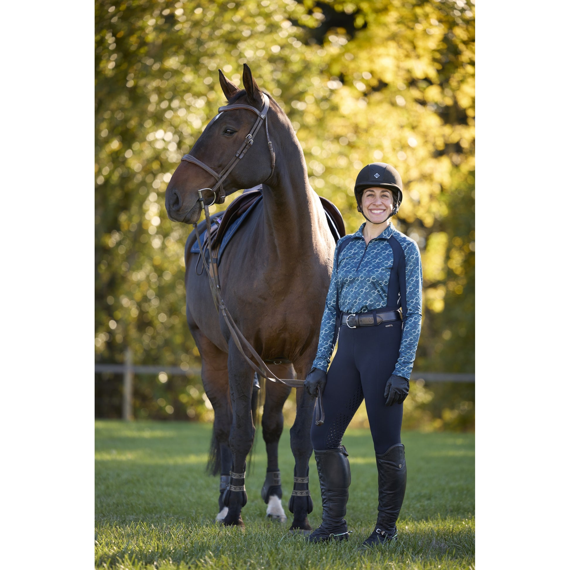 Kerrits Traverse Quarter Zip Fleece Tech Top