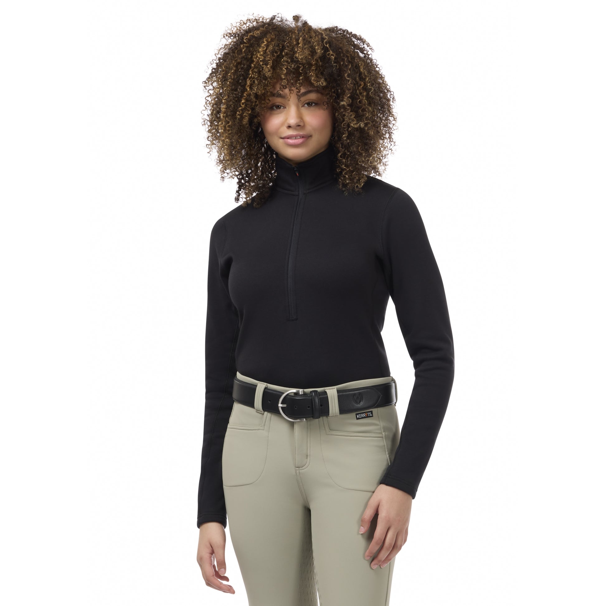 Kerrits Soft Haven Plush Fleece Half Zip Top