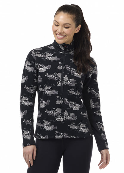 Kerrits Soft Haven Plush Fleece Half Zip Top