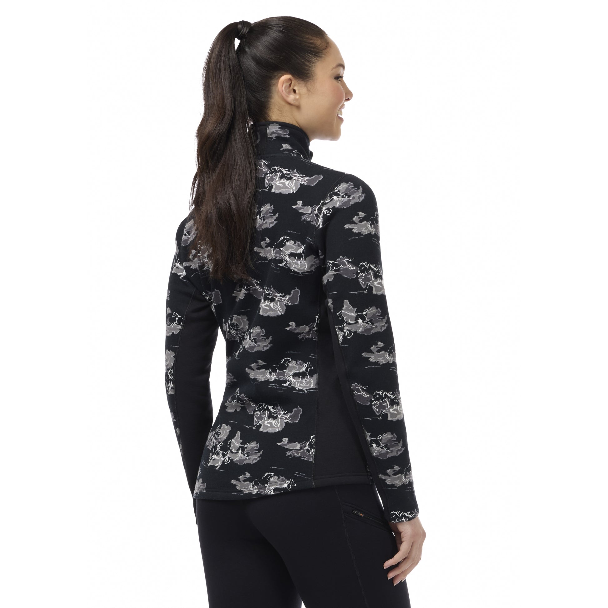 Kerrits Soft Haven Plush Fleece Half Zip Top
