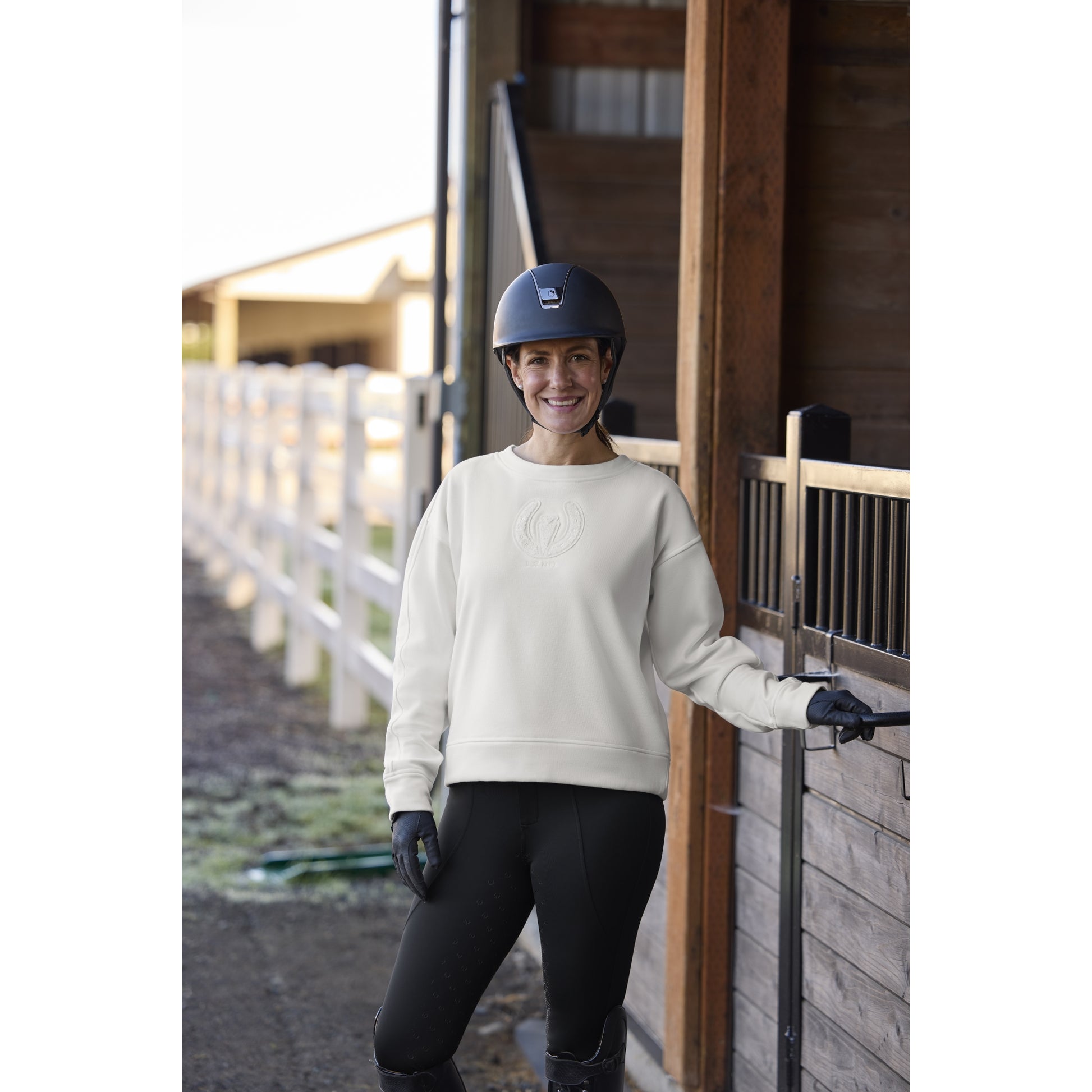 Kerrits Cozy Crest Plush Fleece Sweatshirt