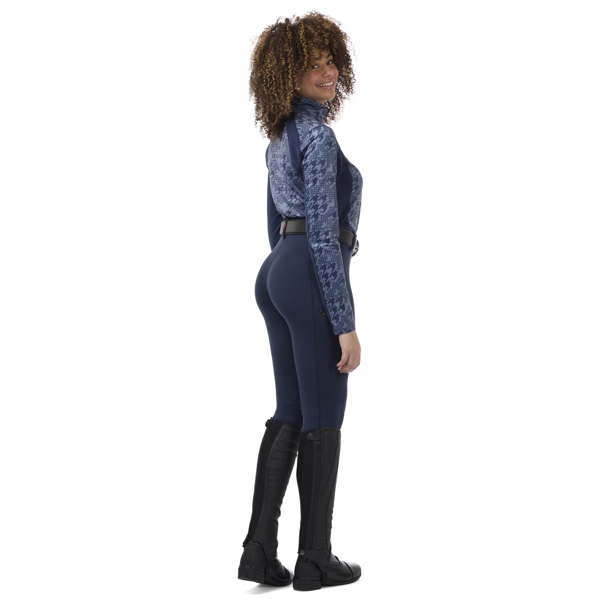 Kerrits Ladies Power Stretch Knee Patch Pocket Tights