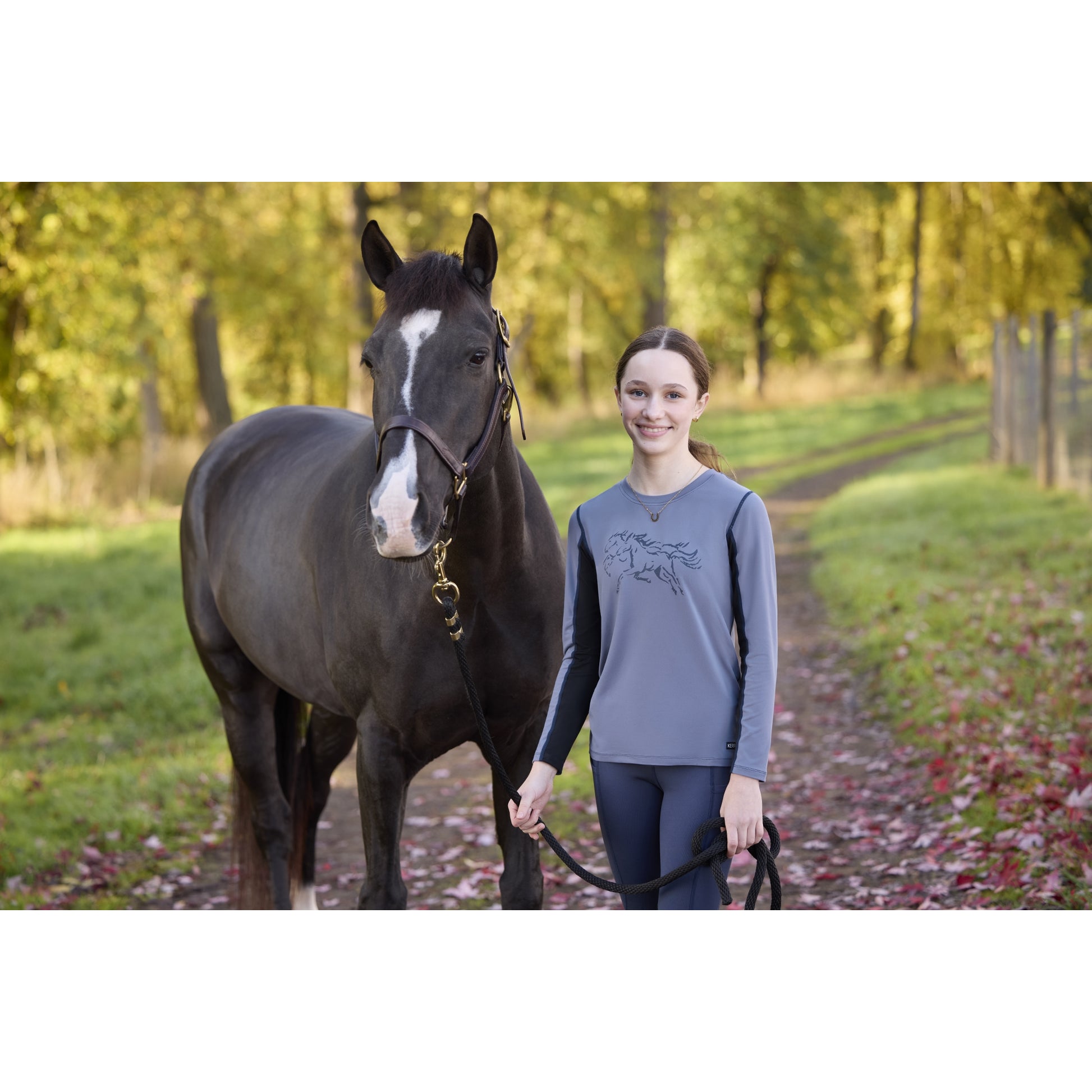 Kerrits Kids Giddy Up Base Layer Top