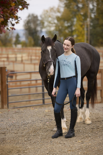Kerrits Kids Giddy Up Base Layer Top
