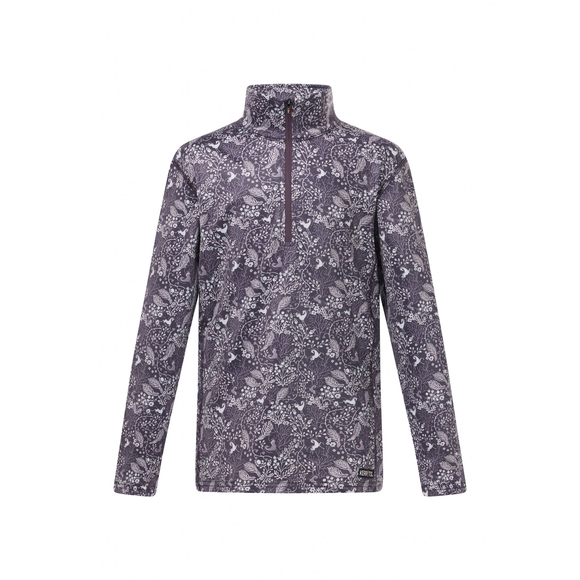 Kerrits Kids Traverse Quarter Zip Fleece Tech Top