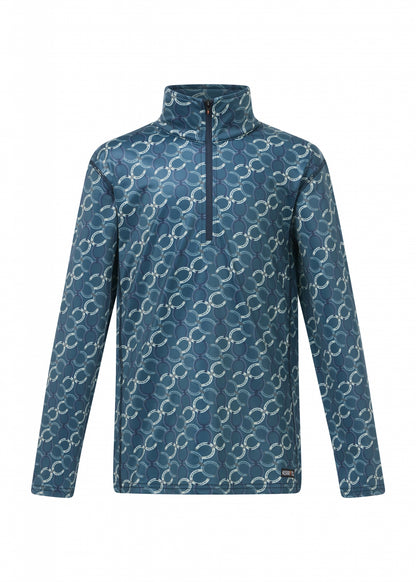 Kerrits Kids Traverse Quarter Zip Fleece Tech Top