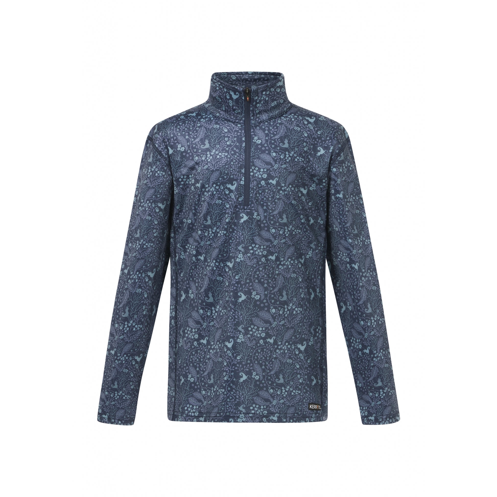 Kerrits Kids Traverse Quarter Zip Fleece Tech Top