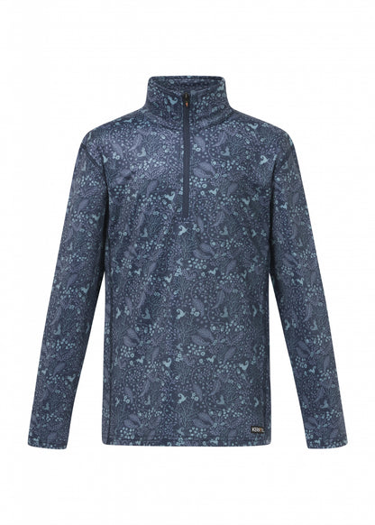 Kerrits Kids Traverse Quarter Zip Fleece Tech Top
