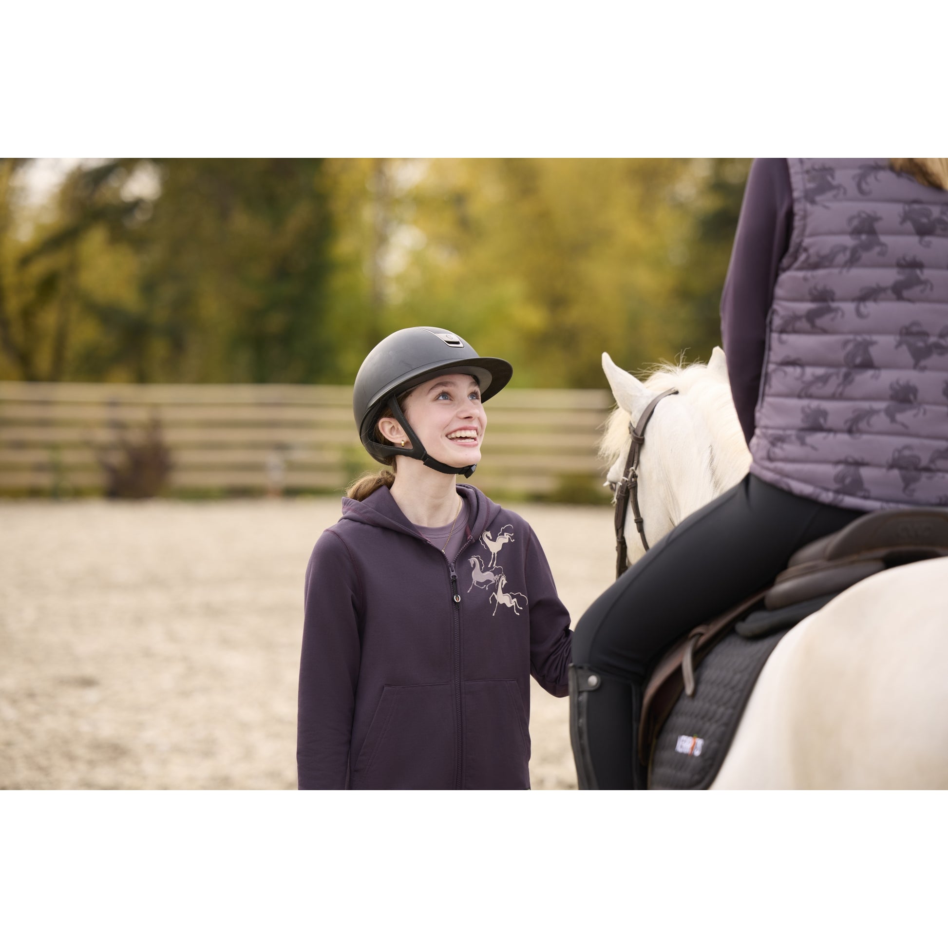 Kerrits Kids Zip And Whinny Hoodie