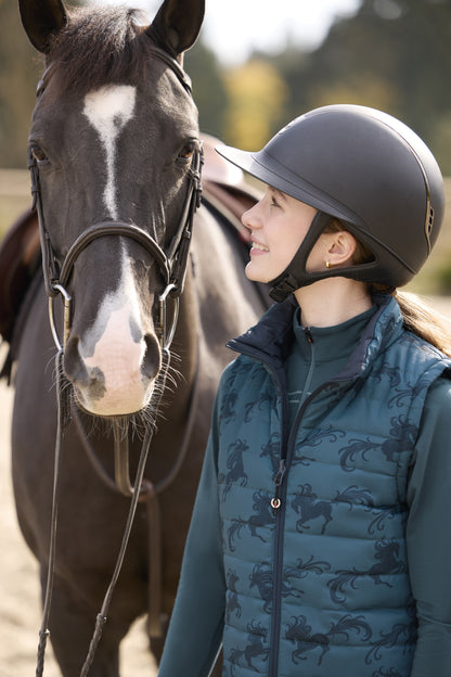 Kerrits Kids Pony Parade Reversible Quilted Vest