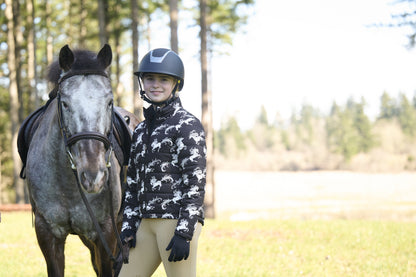 Kerrits Kids Pony Parade Reversible Quilted Jacket