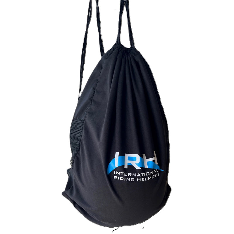 IRH Drawstring Backpack Style Helmet Bag with IRH Logo