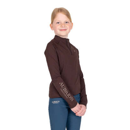 Aubrion Equestrian Youth Winter Long Sleeve Base Layer