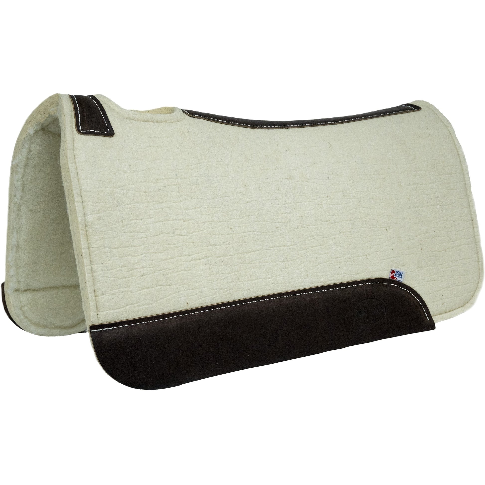 Mustang Premium Pressed Wool Contoured Pad
