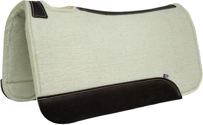 Mustang Premium Pressed Wool Contoured Pad