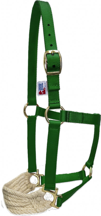 Mustang Nylon Halter with Mohair Bronc Nose