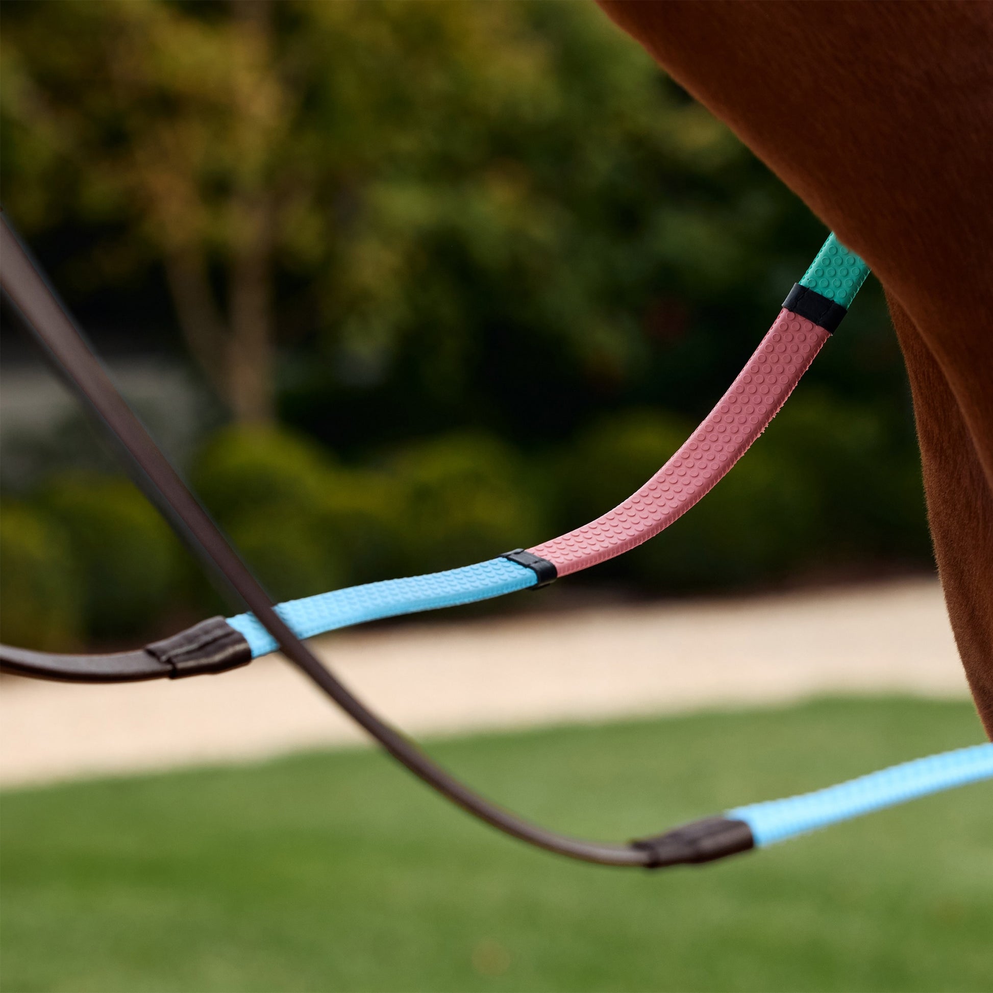 Dublin Pastel Rainbow Reins