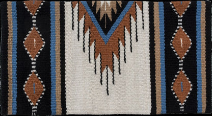 Mustang Del Rio Saddle Pad with Pressed Wool Spine Relief