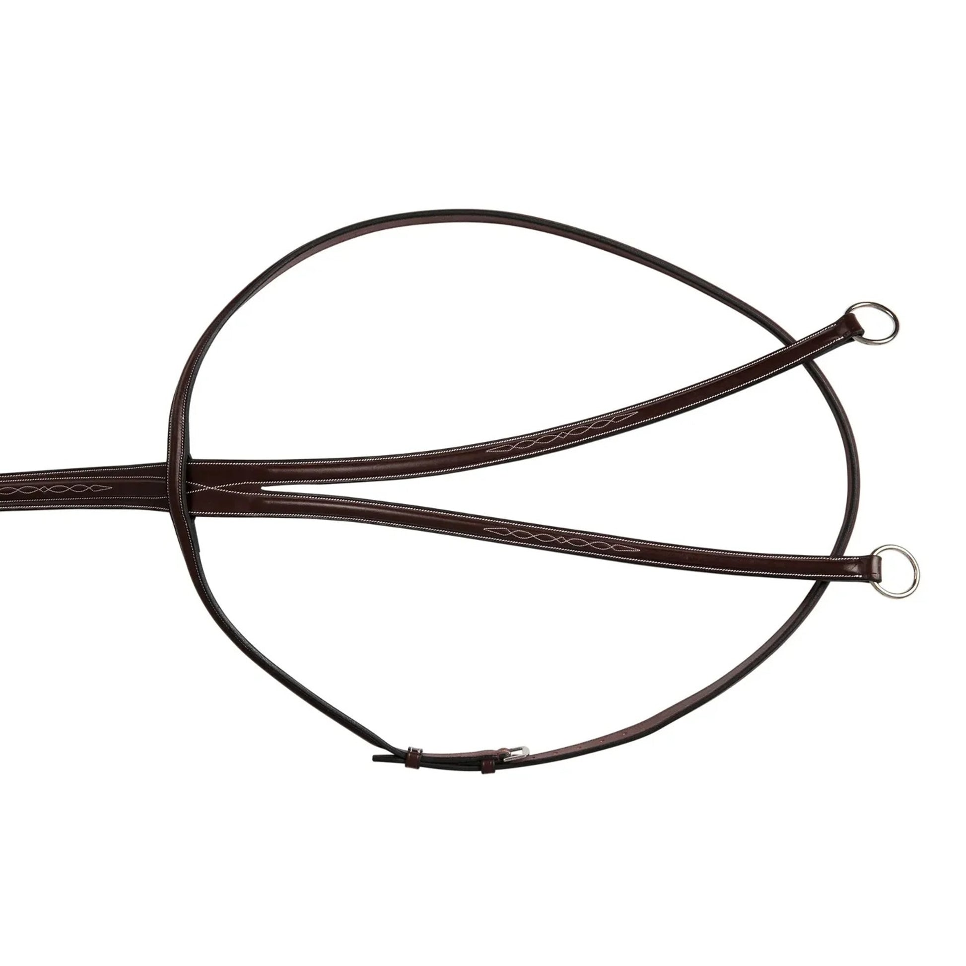 Huntley Equestrian Sedgwick Fancy Stitched Running Martingale