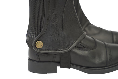 Grand Prix Kids Elite Leather Half Chaps