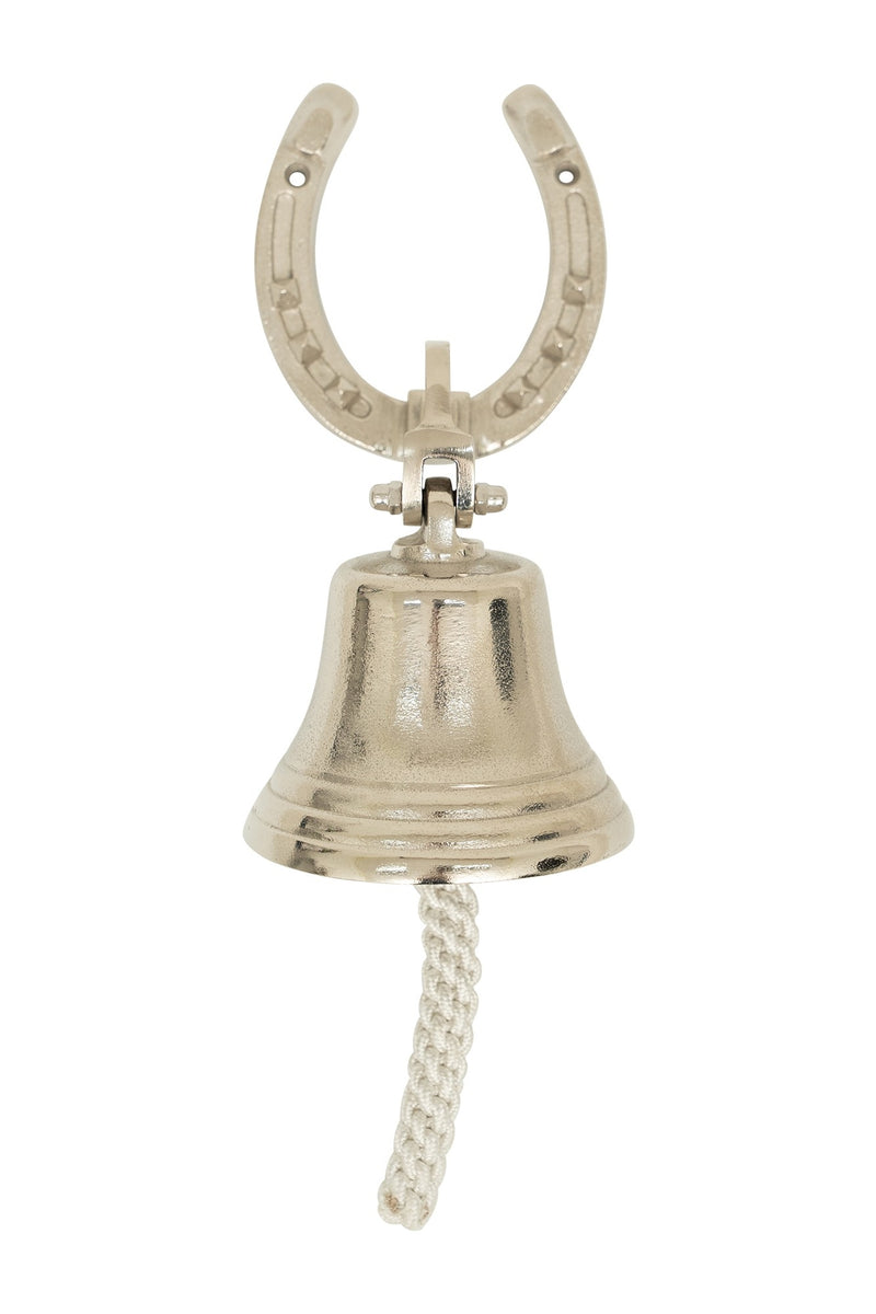 Huntley Equestrian Wall Mounted Horse Shoe with Bell