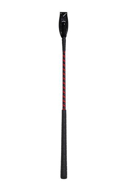 Huntley Equestrian Jumper Whip Two Tone Patent Cover