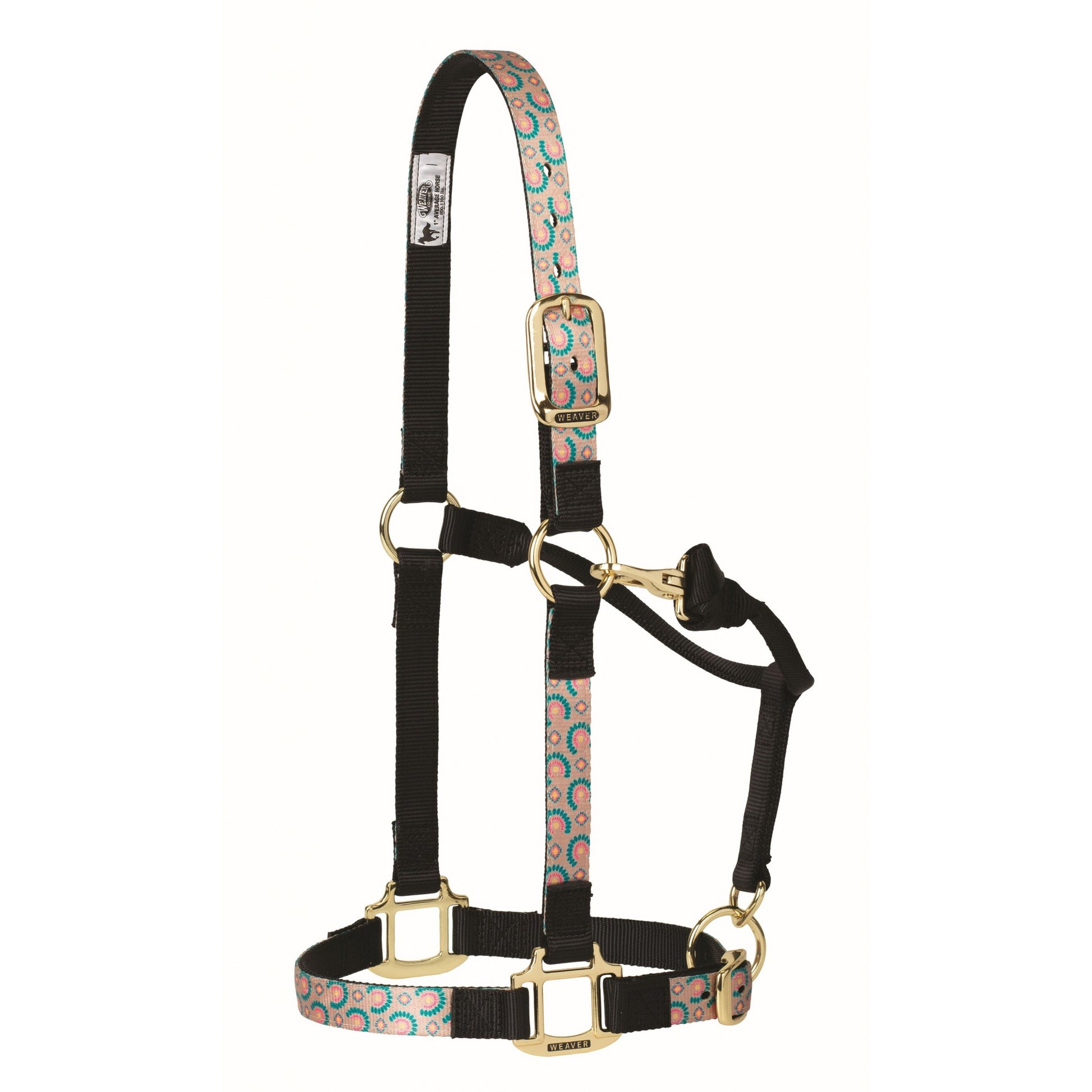 Weaver 1" Patterned Adjustable Halter