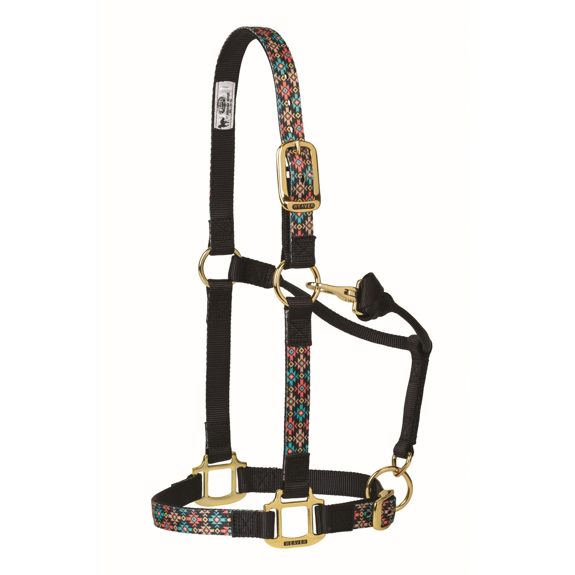 Weaver 1" Patterned Adjustable Halter