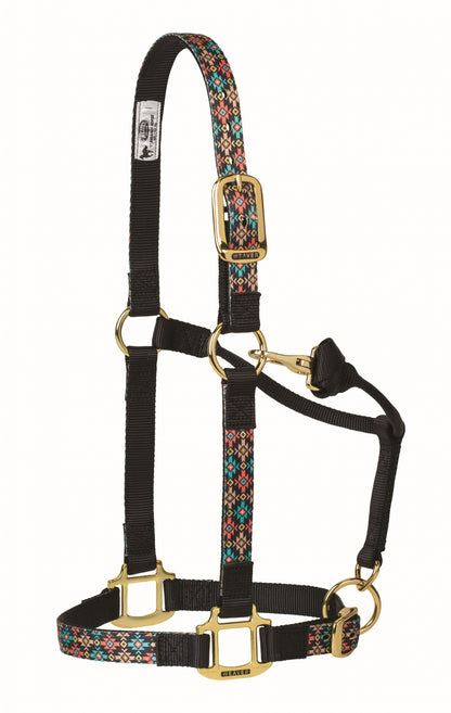 Weaver 1" Patterned Adjustable Halter