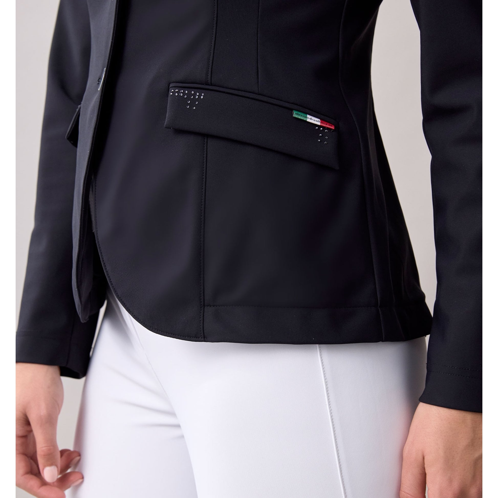Alessandro Albenese Ladies Platinum MotionFlex Pro Crystal Jacket