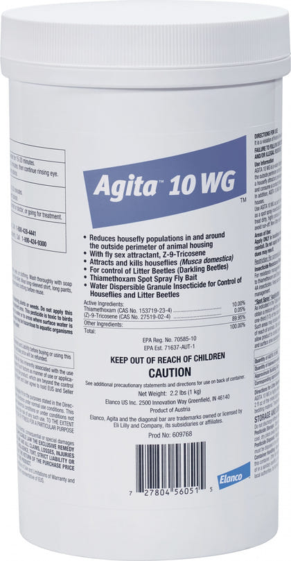 Elanco Agita 10 WG Spray Insecticide