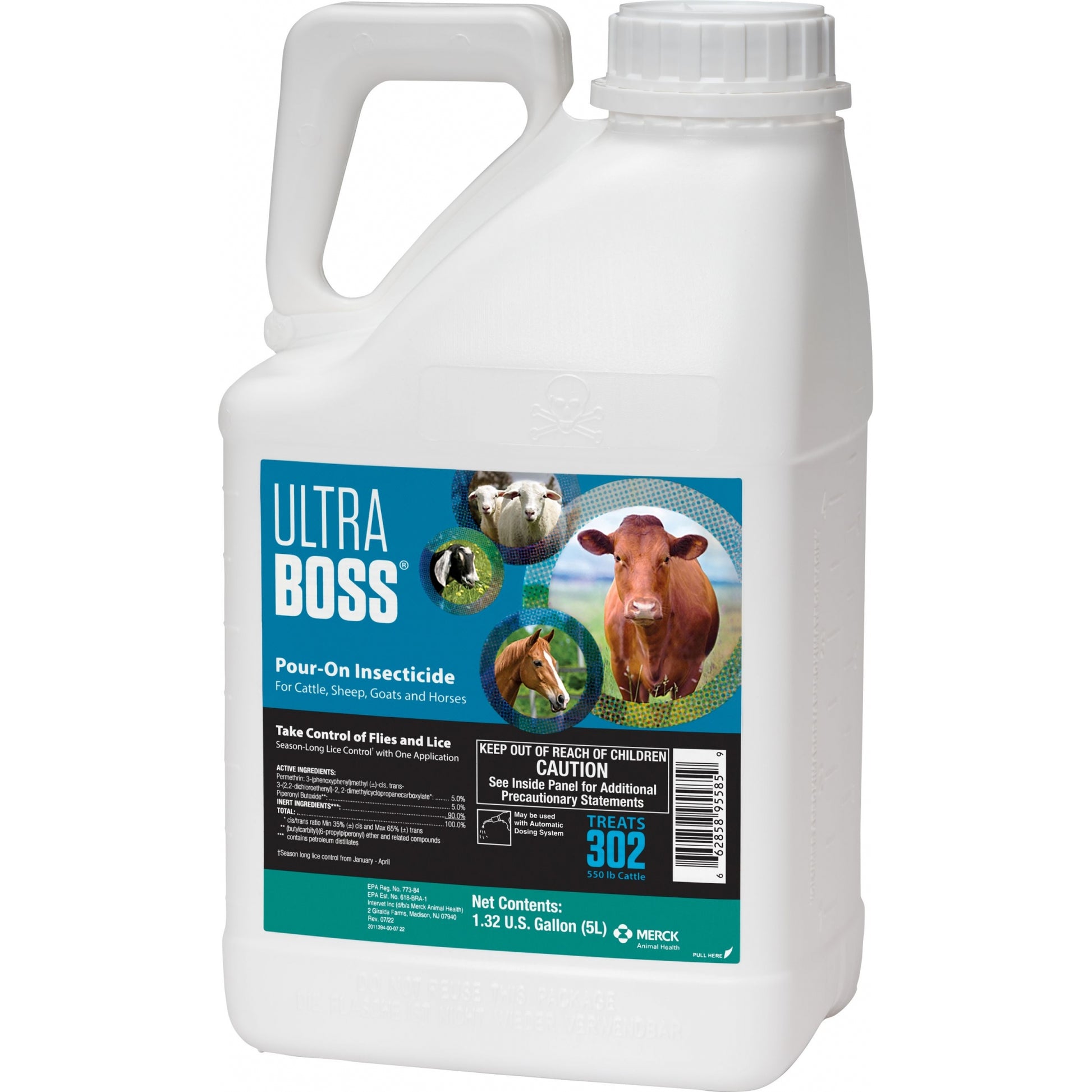 Ultra Boss Pour-On Insecticide For Cattle & Sheep