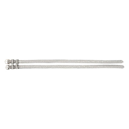 Equitare Sparkly Croc English Spur Straps