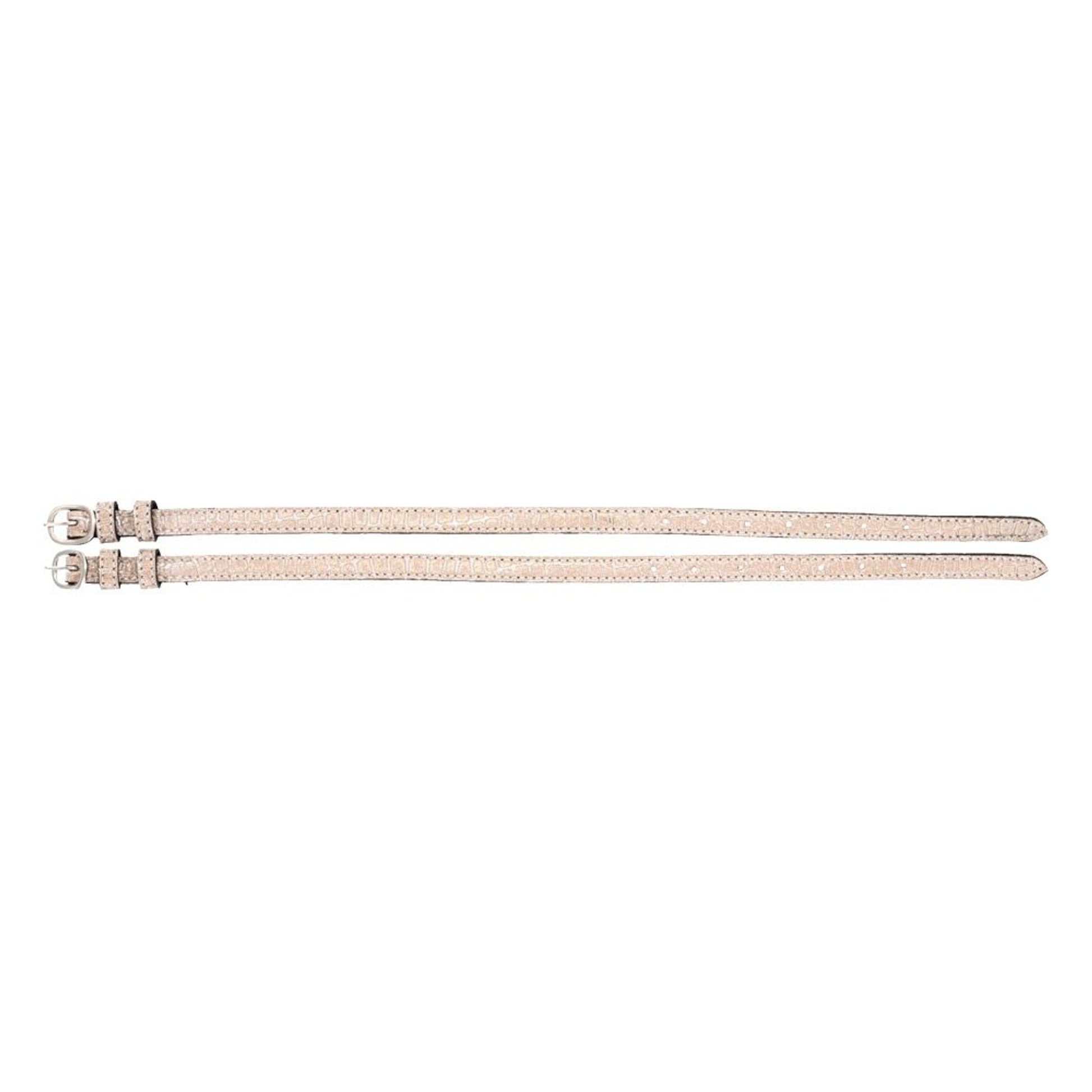 Equitare Sparkly Croc English Spur Straps