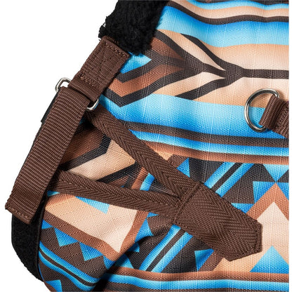Tough1 1200D Mini Painted Canyon Turnout Blanket with Snuggit