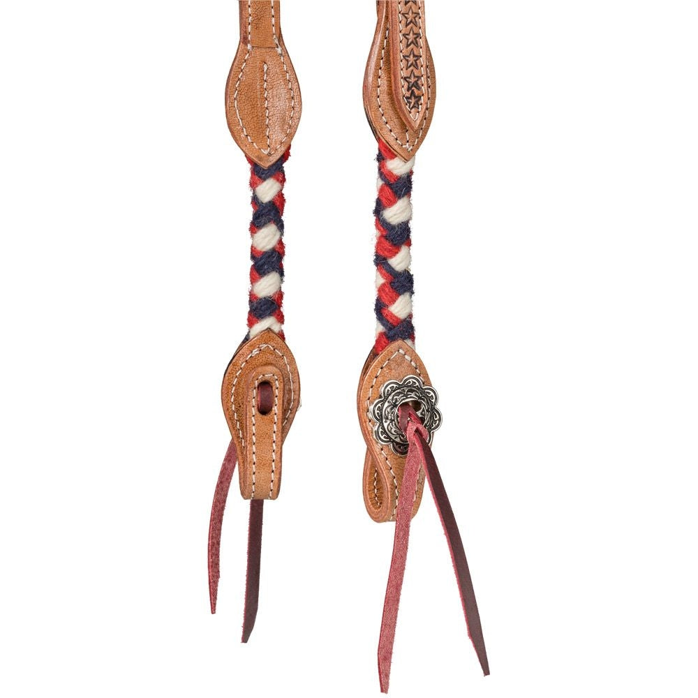Tough1 Wool String Browband Headstall