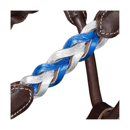 Tough1 Patriotic Braided Leather Halter