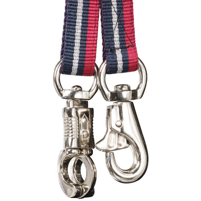 Tough1 Tri-Color Metallic Cross Tie