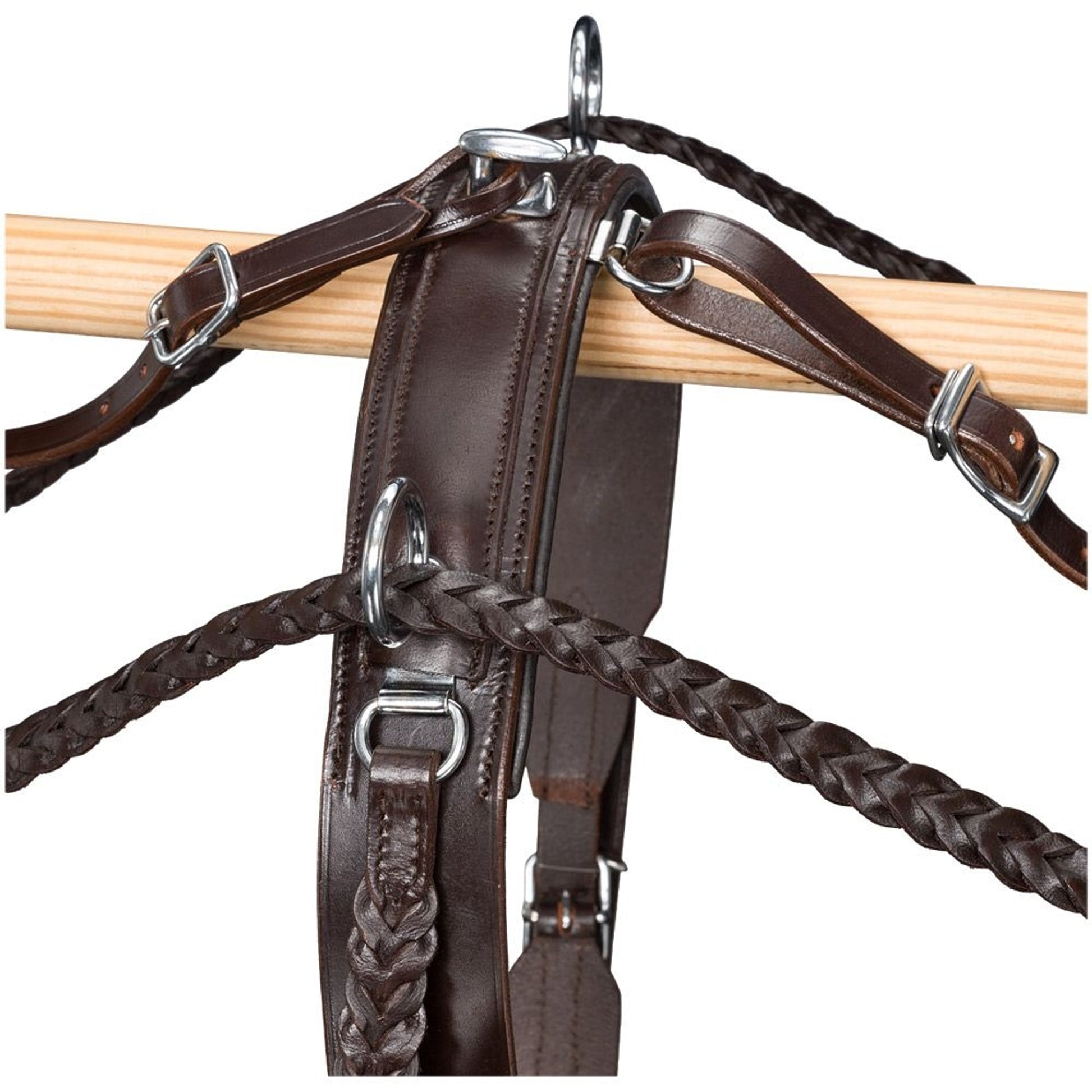 Tough1 Mini Braided Leather Harness