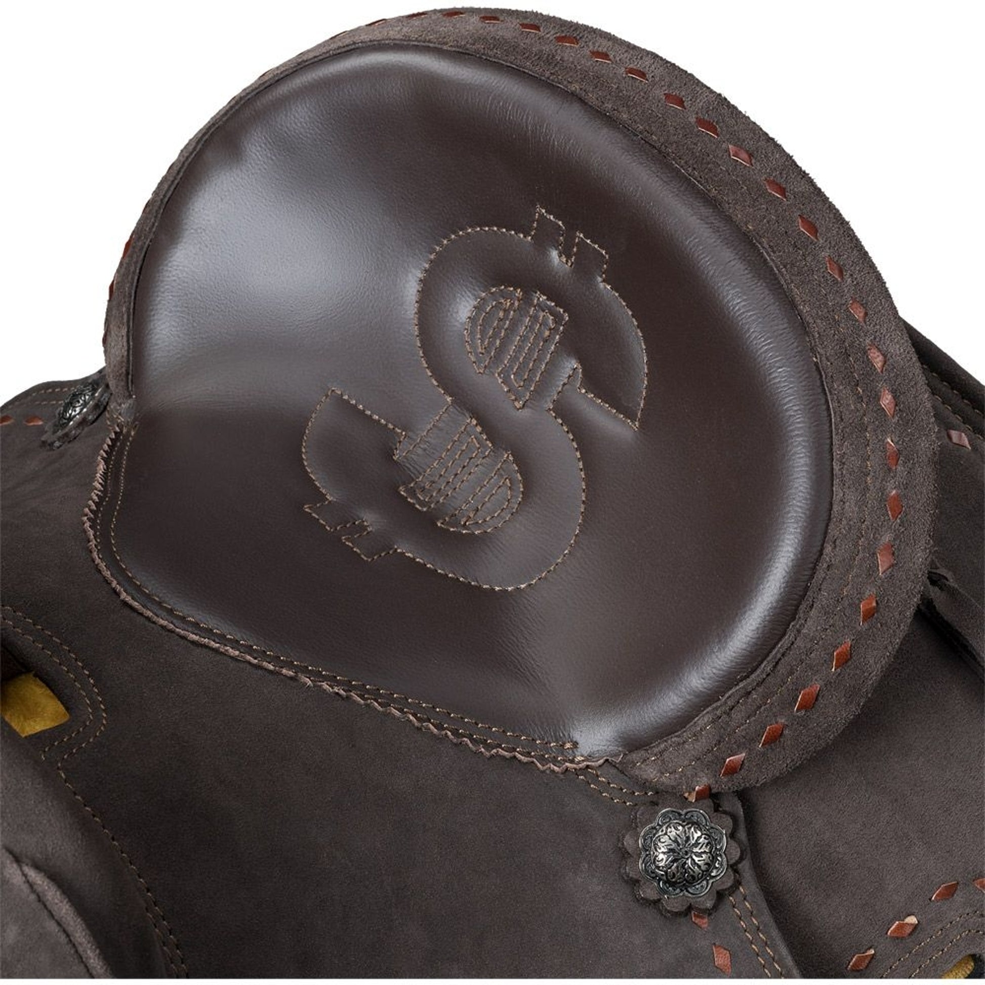 Stanton Suede Youth Trail/Barrel Saddle