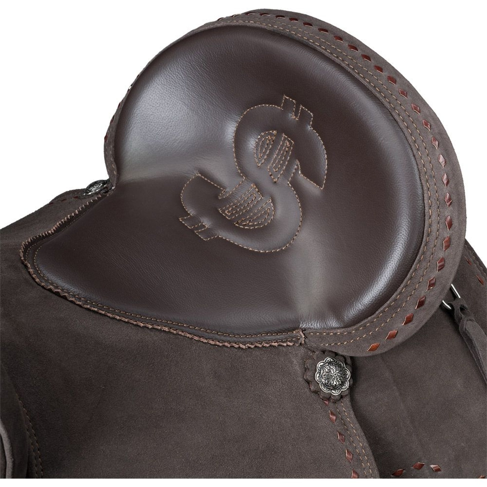 Stanton Suede Trail/Barrel Saddle